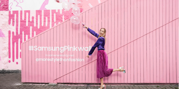 Wijden pakket Shinkan Nederland heeft eigen Pink Wall op de Hofbogen – de Hofbogen
